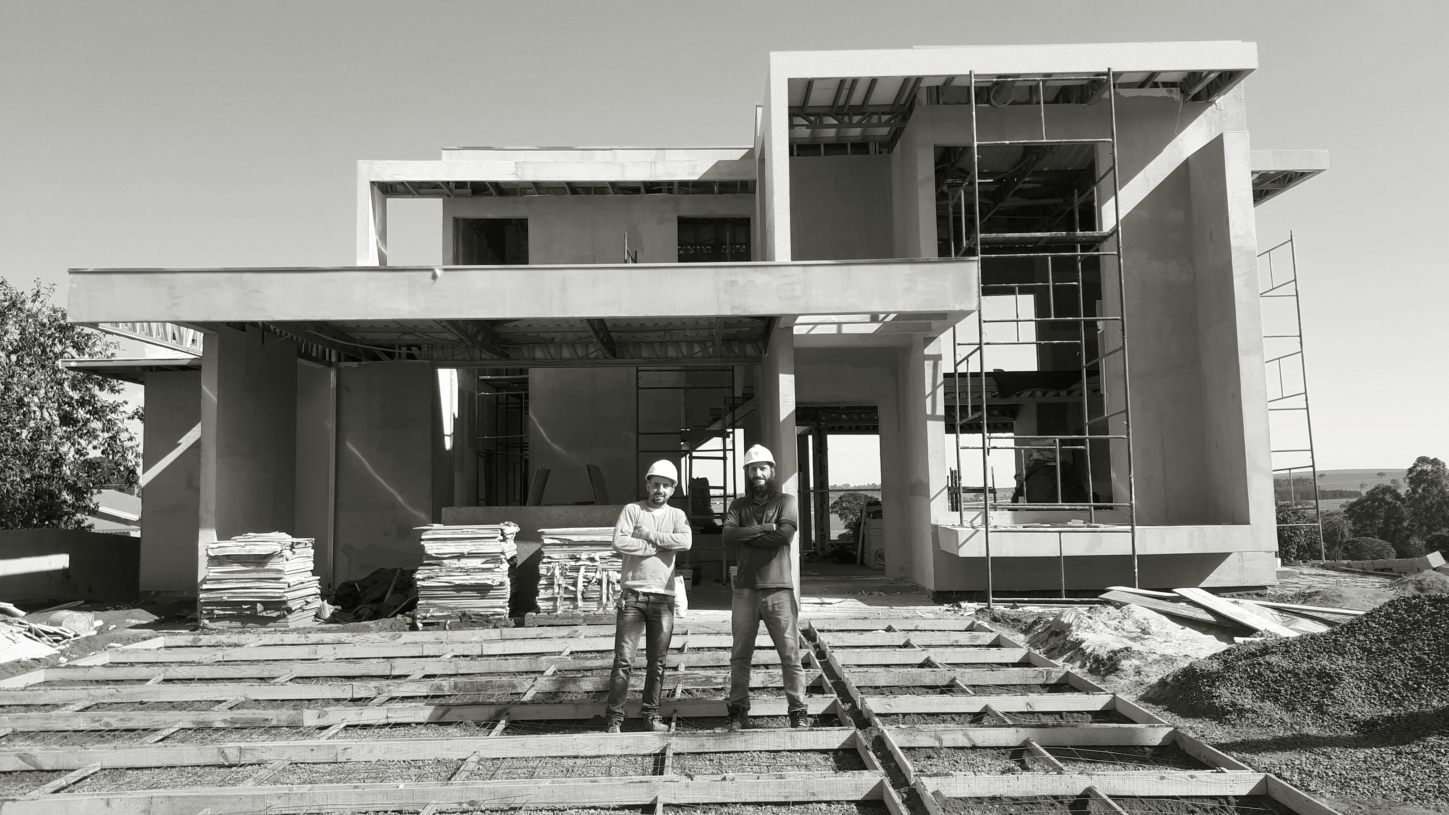 Canteiro de obra LSF