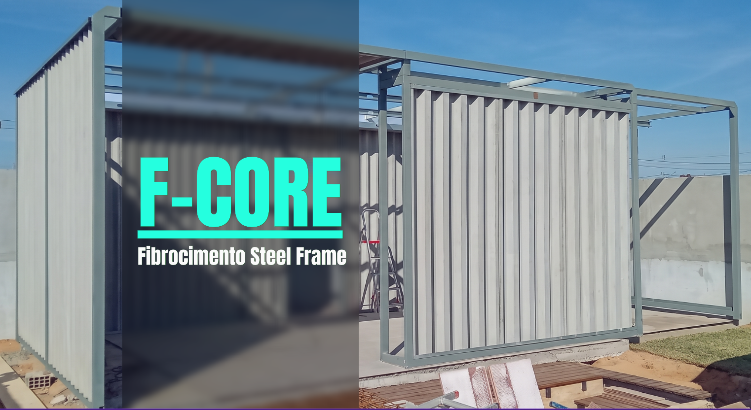 Montagem do esqueleto e Painel F-Core